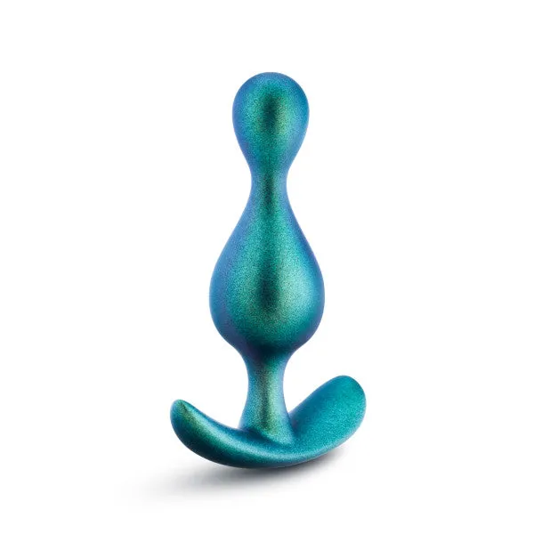 Blush Anal Matrix First Time Soft Silicone Butt Plug Shimmery Green