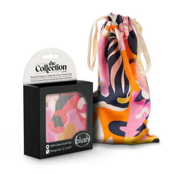 Blush Burst Colorful Toy Storage Bag Blush Vibrators