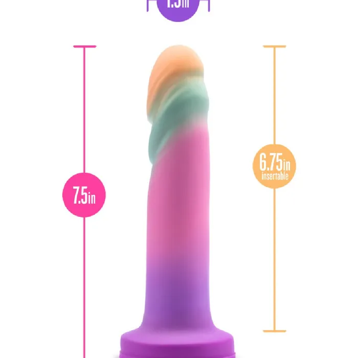 Blush Dildos Sunrise Gaze Silicone Suction Cup 75 Inch Dildo