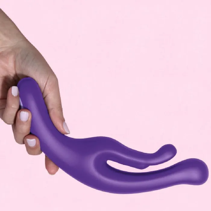 Blush Female Sex Toys Wellness G Wave Waterproof Rabbit Vibrator with Ergonomic Handle Blush Female Sex Toys Wellness G Wave Waterproof Rabbit Vibrator with Ergonomic Handle