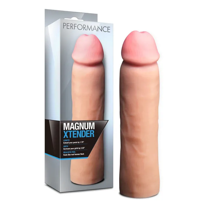 Blush Novelties Performance Magnum Penis Xtender Beige Male Sex Toys