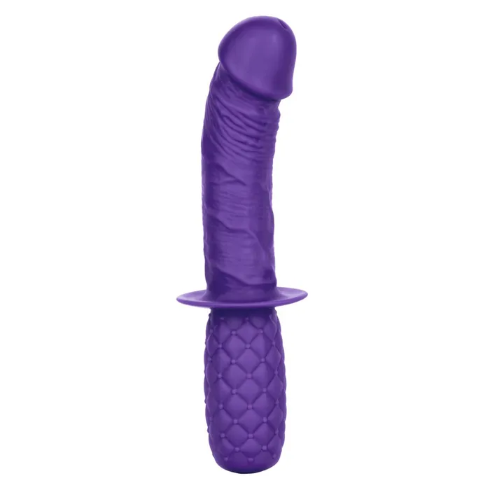 CalExotics Dildos Silicone Grip Thruster 75 Inch GSpot Dildo Purple