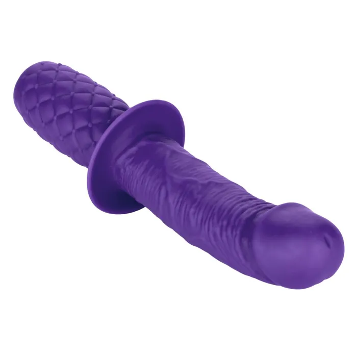 CalExotics Dildos Silicone Grip Thruster 75 Inch GSpot Dildo Purple