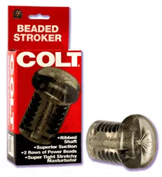 California Exotic Novelties Inc Colt Beaded Stroker Male Sex Toys
