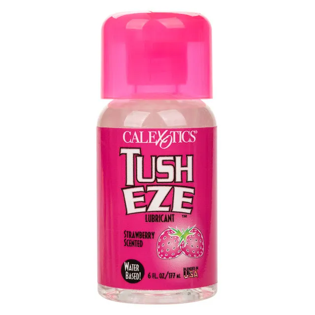 California Exotic Novelties Inc Lubricants Tush Eze Flavored Lubricant 6 oz 177 mL 2 Flavors Available