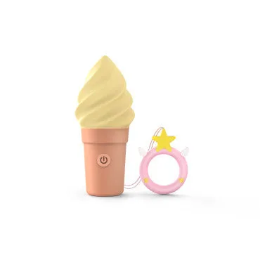 CandIce Vanilla Pop Silicone Ice Cream Cone Vibrator Lovely Planet Female Sex Toys CandIce Vanilla Pop Silicone Ice Cream Cone Vibrator Lovely Planet Female Sex Toys