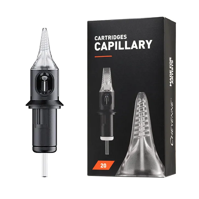 Cheyenne Capillary Cartridge Needles Box of 20 Cheyenne Anal