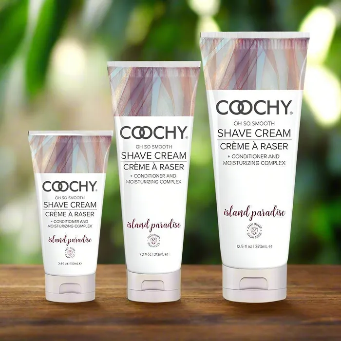 Classic Erotica Coochy Shave Cream Island Paradise Vibrators