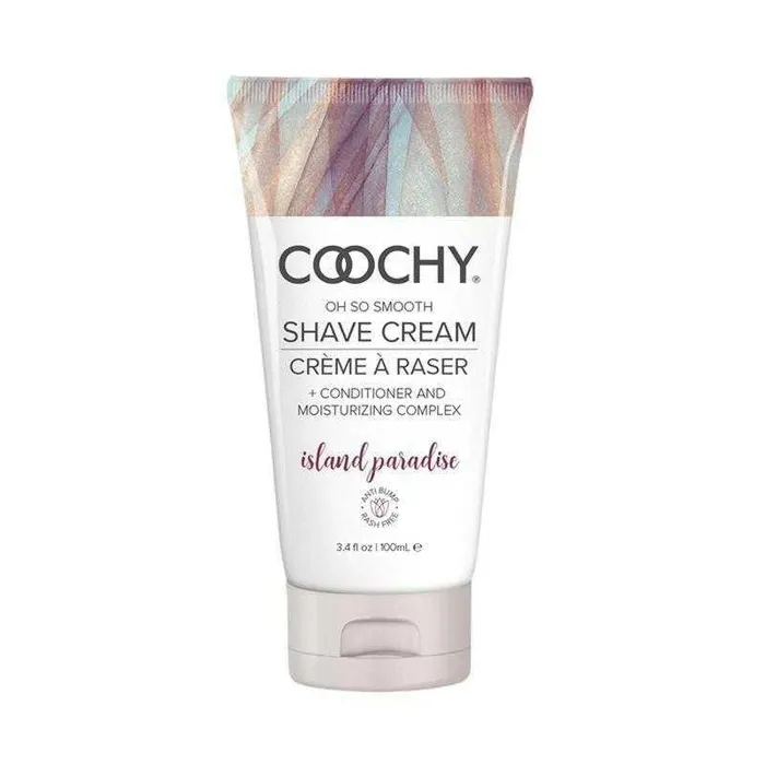 Classic Erotica Coochy Shave Cream Island Paradise Vibrators