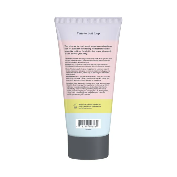 Classic Erotica Female Sex Toys COOCHY ULTRA Ultra Smoothing Body Scrub Mango Coconut 5oz 148 mL