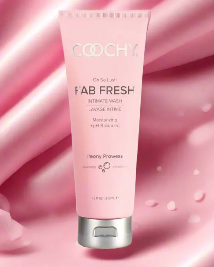 Coochy Fab Fresh Feminine Wash Peony Prowess Classic Brands Vibrators