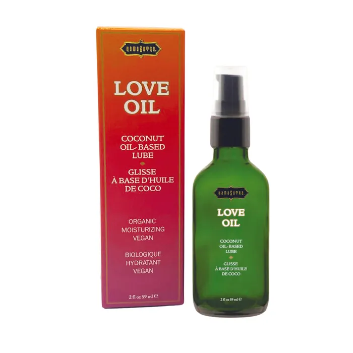 Couples Kama Sutra Love Oil Coconut Oil Based Lubricant Body Glide