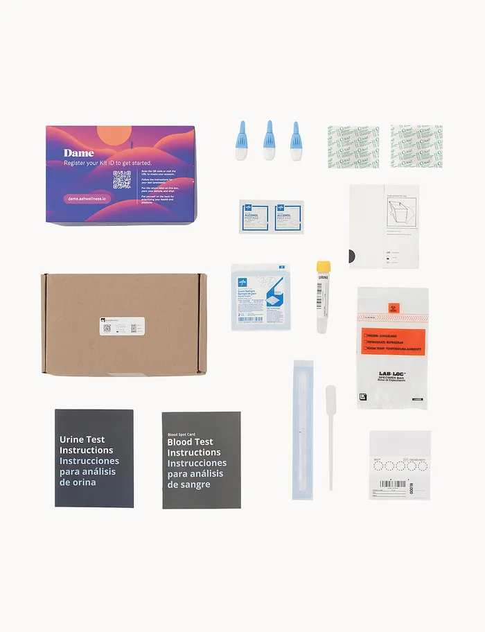 Dame Products Couples Gonorrhea Chlamydia HIV Syphilis STI Test Kit 1 Site