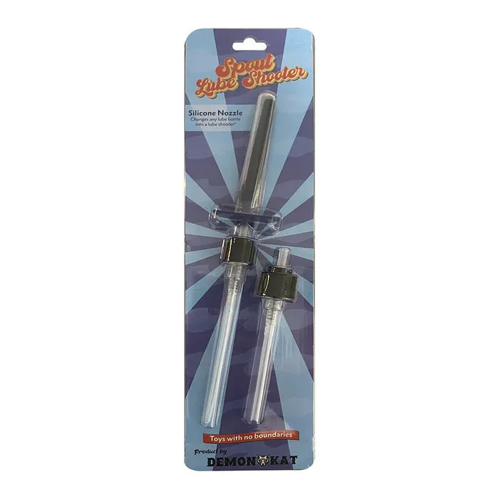 Demon Kat Spout Silicone Lube Shooter Demon Kat Female Sex Toys