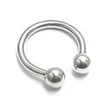 Dildos 12g Externally Threaded Stainless Steel Circular Barbell Painful Pleasures Dildos 12g Externally Threaded Stainless Steel Circular Barbell Painful Pleasures