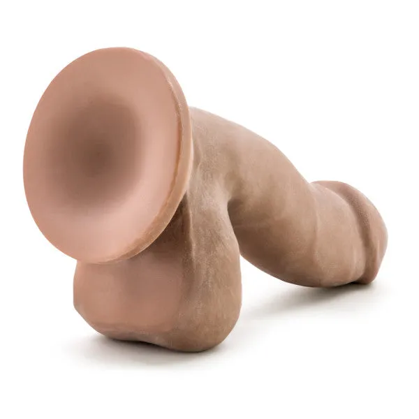 Dildos Au Naturel 65 Inch Dual Density Suction Cup Dildo Mocha Blush