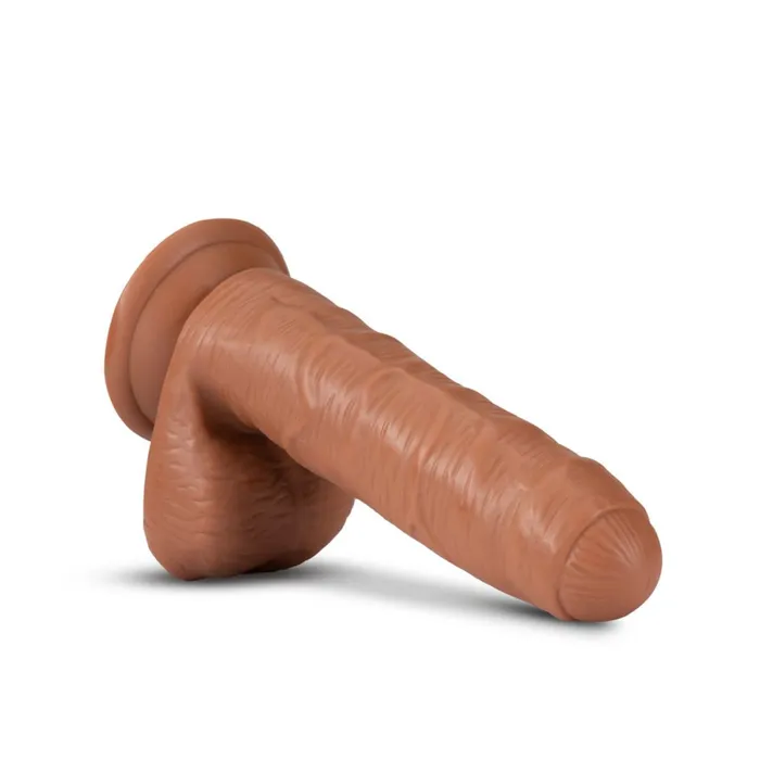 Dildos Blush Coverboy Derek the Bartender 7 Inch Uncut Dildo Mocha