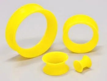 Dildos Kaos Yellow Silicone Skin Eyelet by Kaos Softwear 10g up to 1 Price Per 1 Dildos Kaos Yellow Silicone Skin Eyelet by Kaos Softwear 10g up to 1 Price Per 1