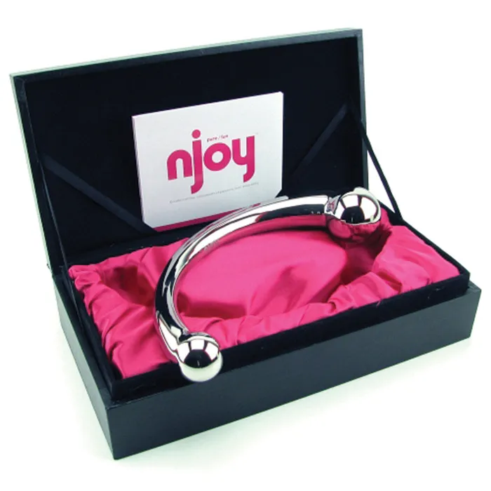 Dildos Njoy Njoy Pure Wand Double Ended 8 Inch Steel Dildo