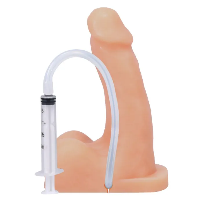 Dildos Tantus Pop N Play Silicone Squirting Packer Dildo Vanilla