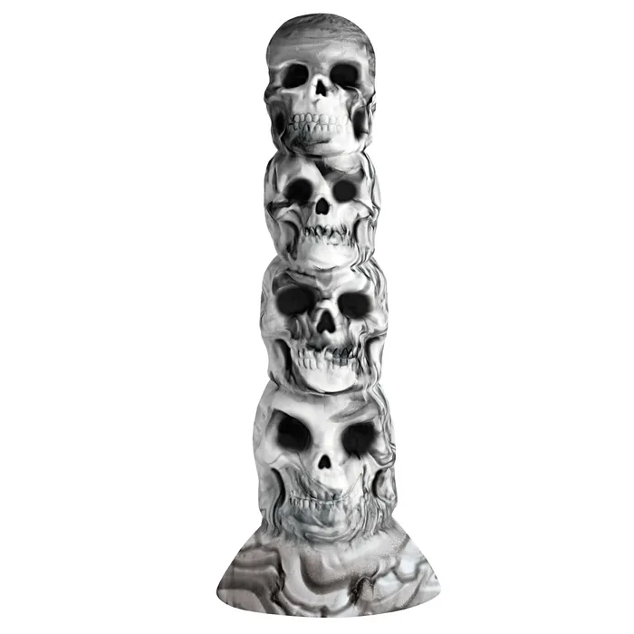 Dildos Tower of Doom Silicone Skull Dildo XR Brands