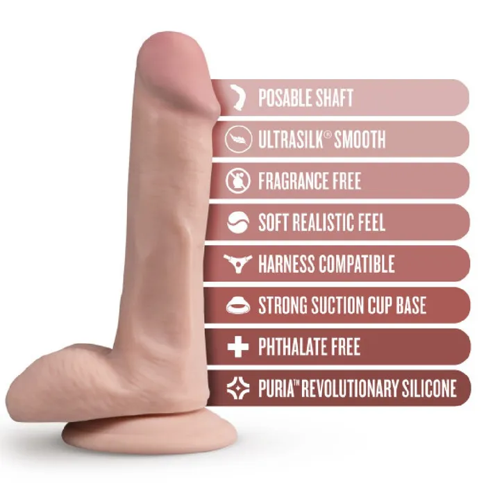 Dr Daniel 6 Inch Beginner Suction Cup Dildo Vanilla Blush Dildos