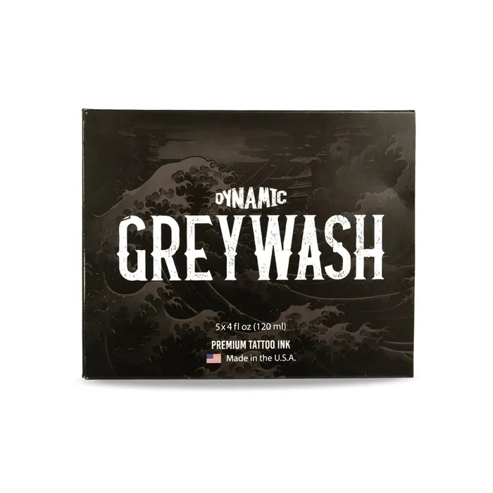 Dynamic Greywash Tattoo Ink Set with Mixing Solution 5 Bottles Dynamic Female Sex Toys