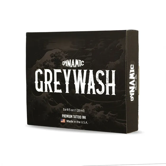 Dynamic Greywash Tattoo Ink Set with Mixing Solution 5 Bottles Dynamic Female Sex Toys