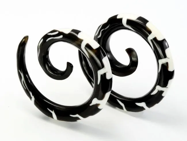 Elementals Organics Female Sex Toys EVOLUTION OF Wholesale Horn Tatoo Spirals Organic Body Jewelry 12g 00g Price Per 1 Elementals Organics Female Sex Toys EVOLUTION OF Wholesale Horn Tatoo Spirals Organic Body Jewelry 12g 00g Price Per 1