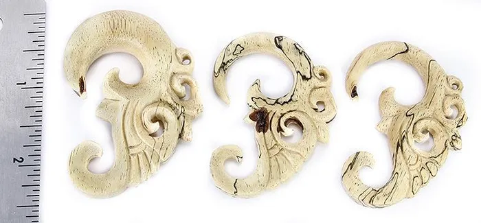 Elementals Organics Female Sex Toys Tamarind Wood Hanger ANDION Natural Body Jewelry Price Per 1