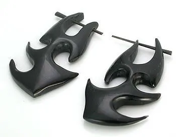 Elementals Organics Vibrators Samoan Horn Stirrup Pick Earrings Price Per 2