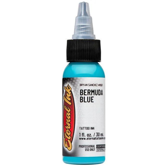 Eternal Vibrators Bermuda Blue Eternal Tattoo Ink Pick Your Size