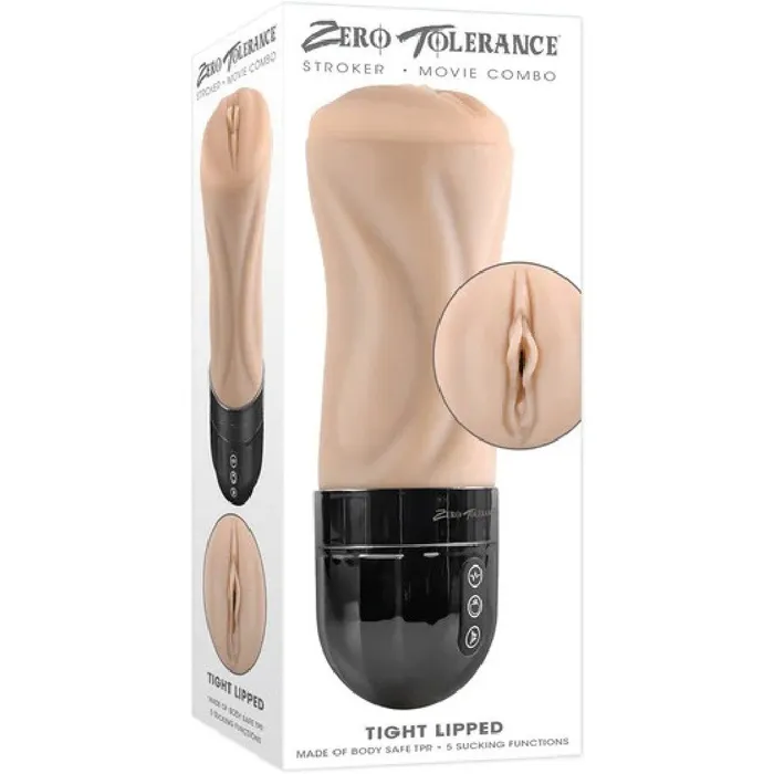 Evolved Novelties Male Sex Toys Tight Lipped Vibrating Vanilla Stroker with Suction Free Movie Download