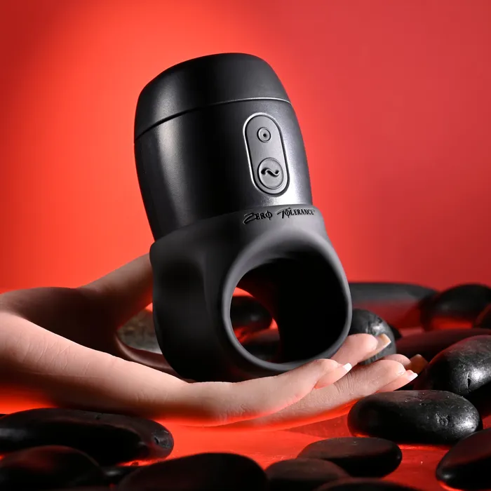 Evolved Novelties Wet It Be Hand Held Vibrating Masturbator with Lube Dispenser Male Sex Toys