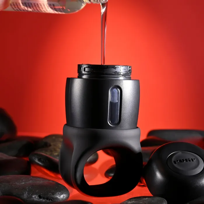 Evolved Novelties Wet It Be Hand Held Vibrating Masturbator with Lube Dispenser Male Sex Toys