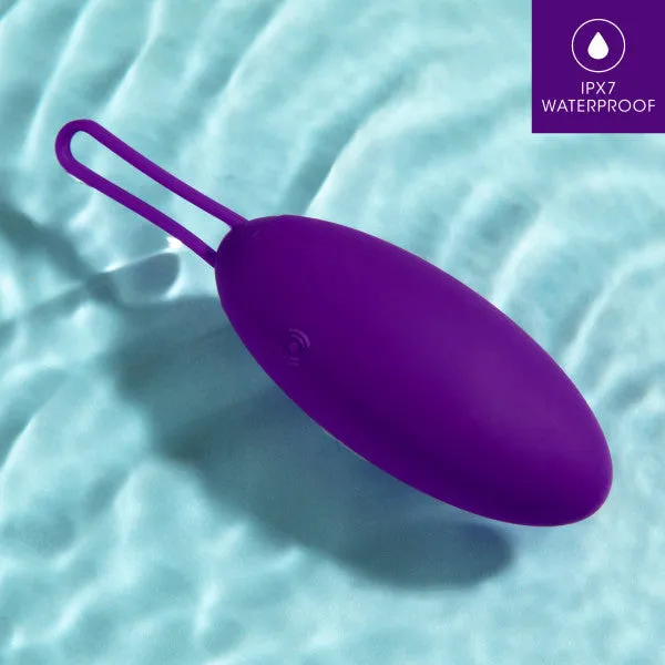 Female Sex Toys Blush Wellness Imara Wearable Vibrating Egg with Remote Purple