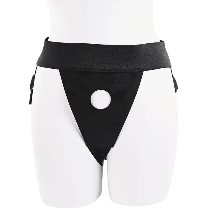 Female Sex Toys Evolved Novelties Sweet Embrace Powerful Vibrating Dildo and Strapon Harness