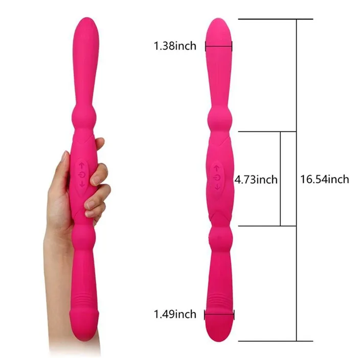 Female Sex Toys FUNMATES Double Ended Vibrator for Lesbian Deliver Your Greatest Pleasure