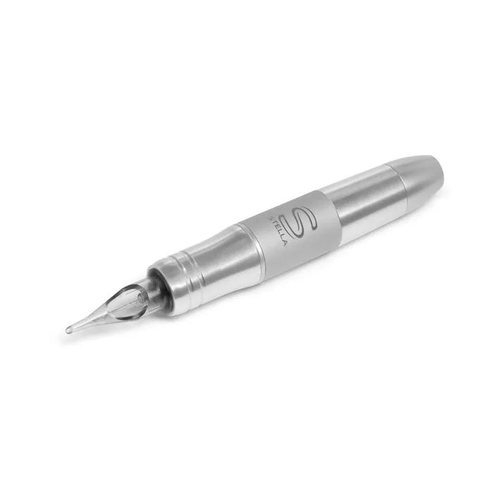 Female Sex Toys Lithuanian Irons Lithuanian Irons Stella PMU Pen Tattoo Machine Silver
