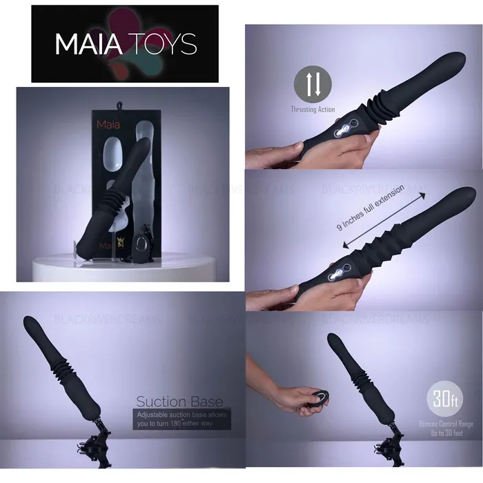 Female Sex Toys Maia Max Remote Control Rechargeable Thrusting Vibrator Maia Toys Female Sex Toys Maia Max Remote Control Rechargeable Thrusting Vibrator Maia Toys