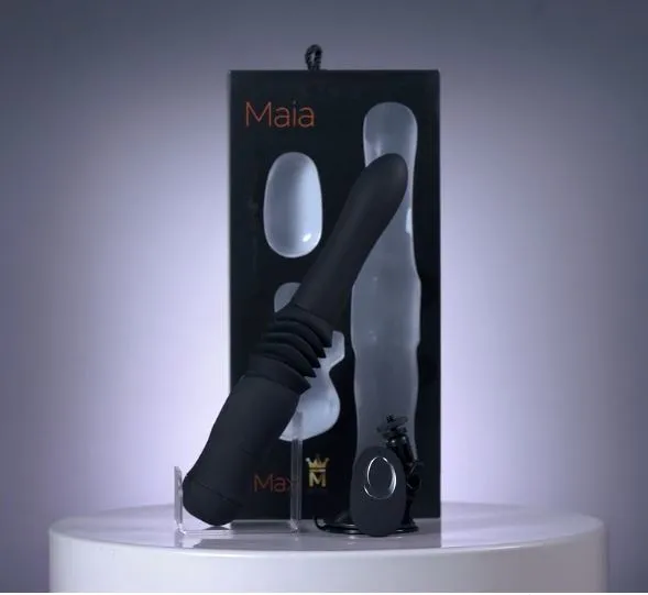 Female Sex Toys Maia Max Remote Control Rechargeable Thrusting Vibrator Maia Toys