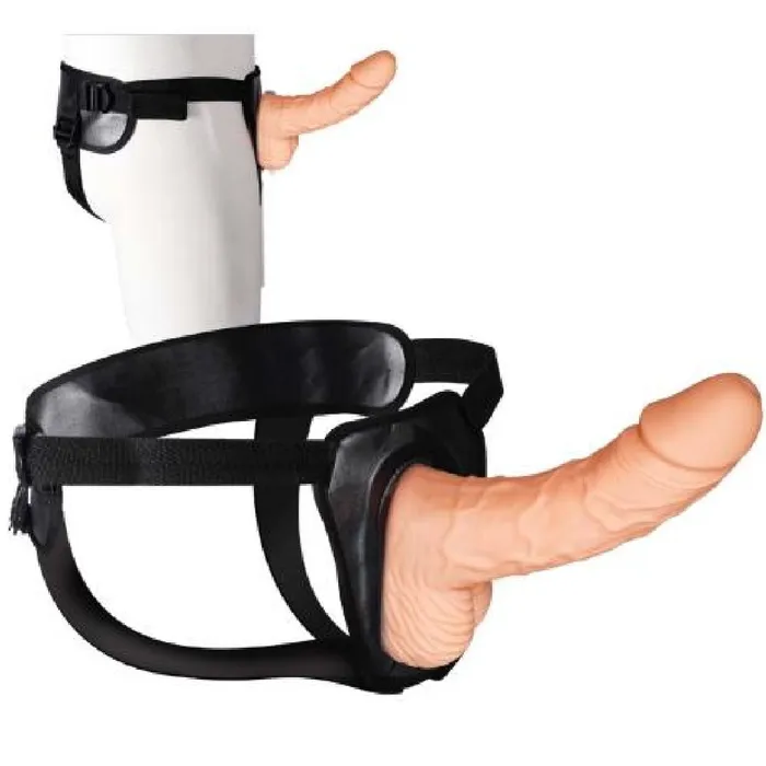 Female Sex Toys Nasstoys Erection Assistant 8 Inch Hollow Dildo Strapon Harness Vanilla Female Sex Toys Nasstoys Erection Assistant 8 Inch Hollow Dildo Strapon Harness Vanilla