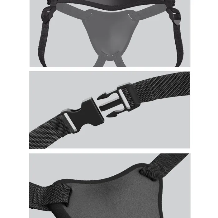 Female Sex Toys Pipedream Products Body Dock Elite Mini Suction Cup StrapOn Harness
