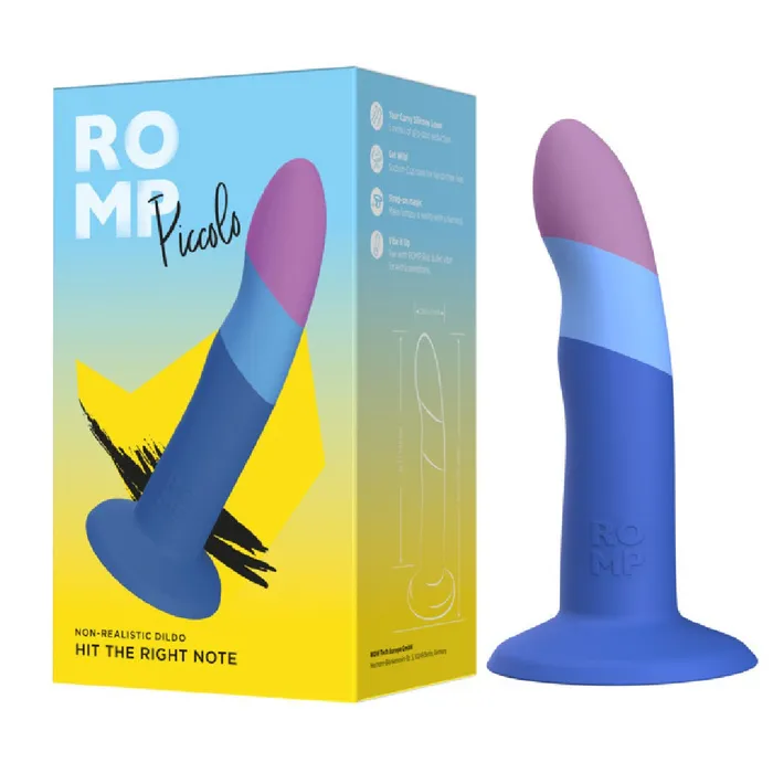 Female Sex Toys Romp Piccolo First Time 5 Inch Silicone Dildo WOW