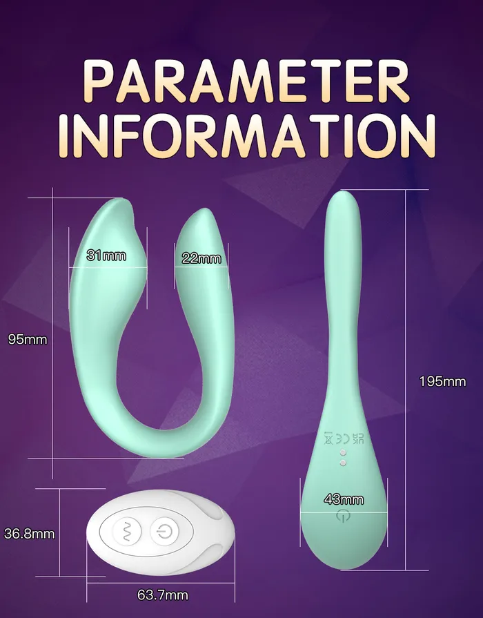 FUNMATES Female Sex Toys Mosy Dual Head Vibrating Wearable Vibrator FUNMATES Female Sex Toys Mosy Dual Head Vibrating Wearable Vibrator