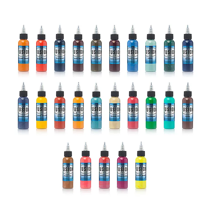 Fusion Anal 25 Color Ink Set Fusion Tattoo Ink