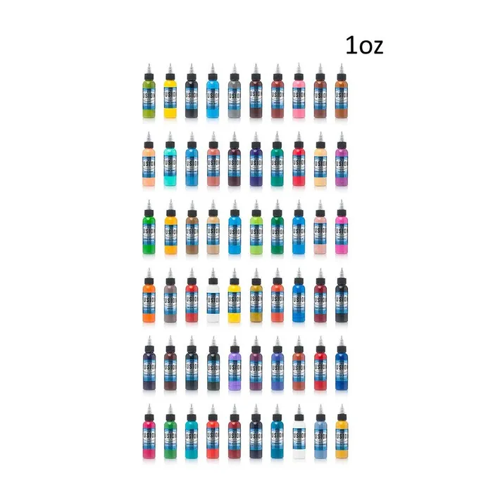 Fusion Male Sex Toys Fusion 60Color Full Set Fusion Tattoo Ink Pick Size