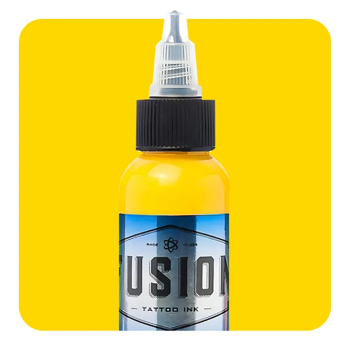Fusion Vibrators Mixing Yellow Fusion Tattoo Ink 1oz