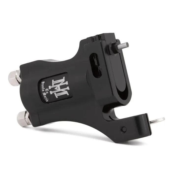 HM La Santa Maria Black Grey Shader Rotary Tattoo Machine HM Tools Dye Anal