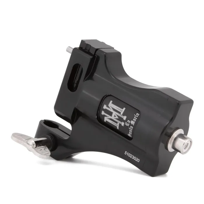 HM La Santa Maria Black Grey Shader Rotary Tattoo Machine HM Tools Dye Anal